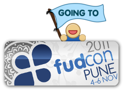 YEH! I'm attending FUDCon Pune 2011! :)